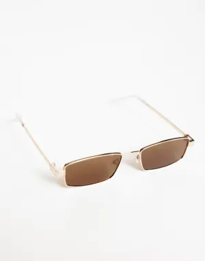 The Monroe Sunglasses (Gold-Brown) - By Banbé