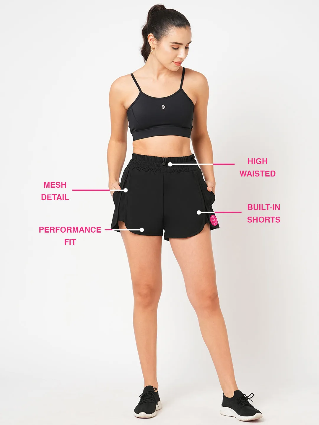 The OG Black Running Shorts