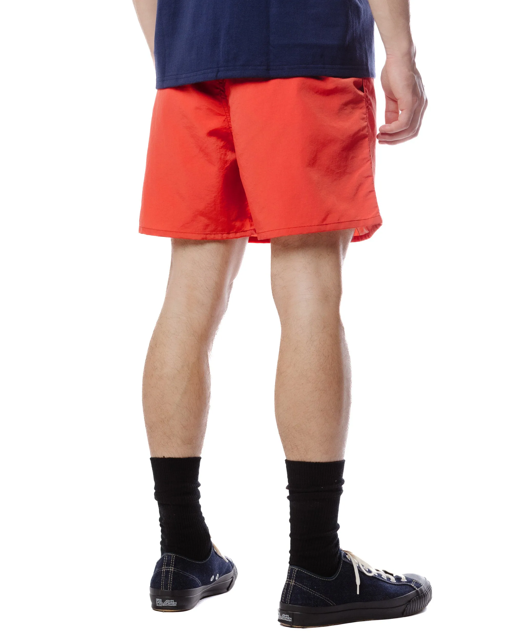 The Real McCoy's MP23019 Nylon-Mesh Hiking Shorts Salmon