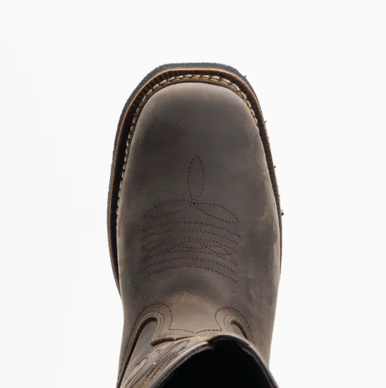 Thorogood Men's Brown Crazy Horse Waterproof 11″ Western Work Boot 814-4337
