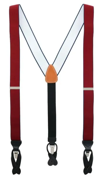 Trafalgar Big & Tall Maddox 35mm Convertible Braces