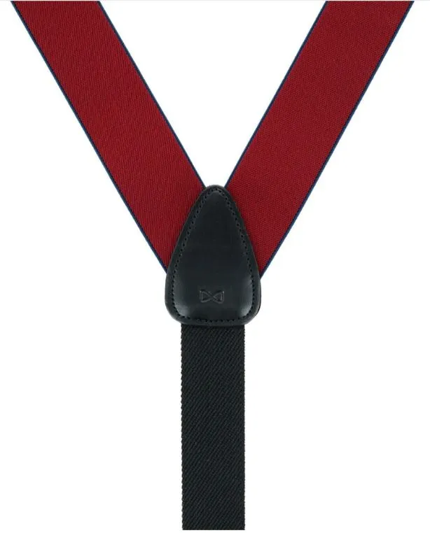 Trafalgar Big & Tall Maddox 35mm Convertible Braces
