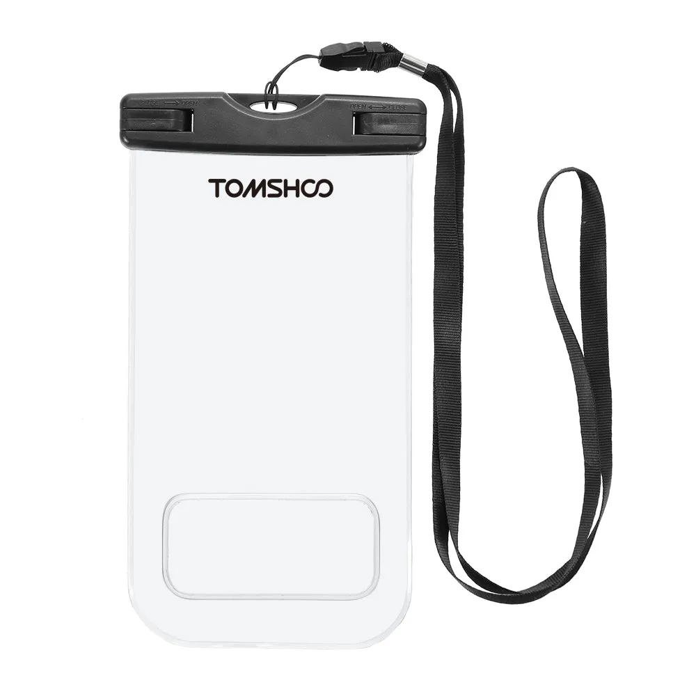 Transparent Waterproof Phone Case Dry Bag for 6.0" Devices