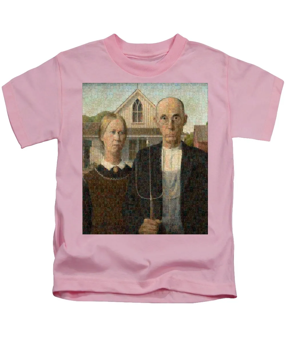 Tribute to American Gothic - Kids T-Shirt