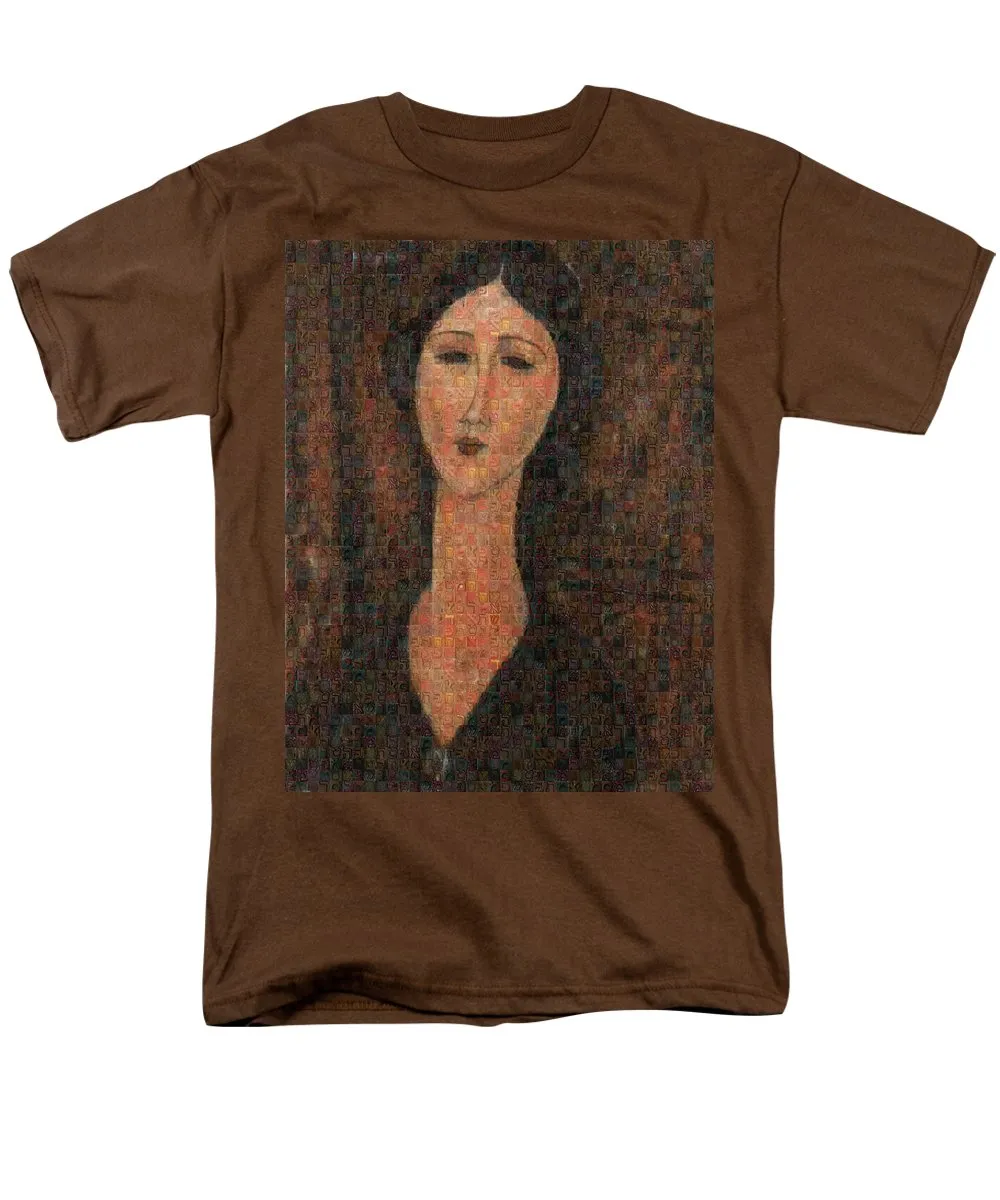 Tribute to Modigliani - 1 - Men's T-Shirt  (Regular Fit)