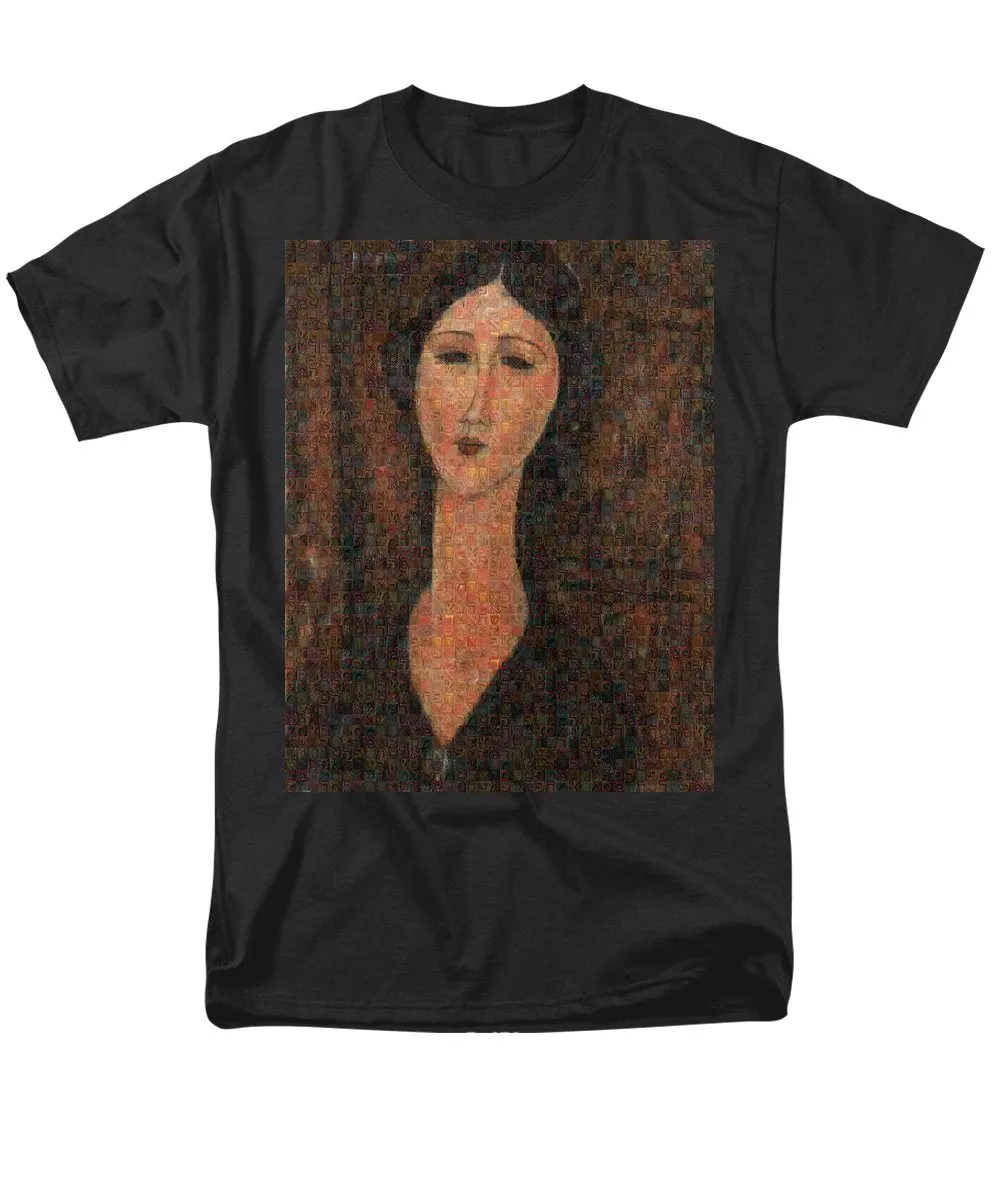 Tribute to Modigliani - 1 - Men's T-Shirt  (Regular Fit)
