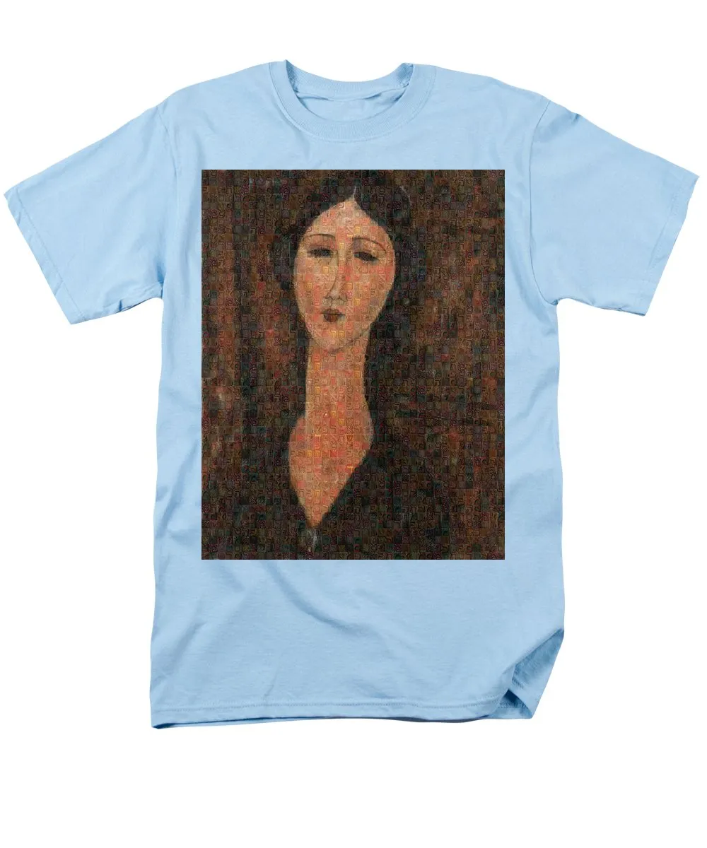 Tribute to Modigliani - 1 - Men's T-Shirt  (Regular Fit)