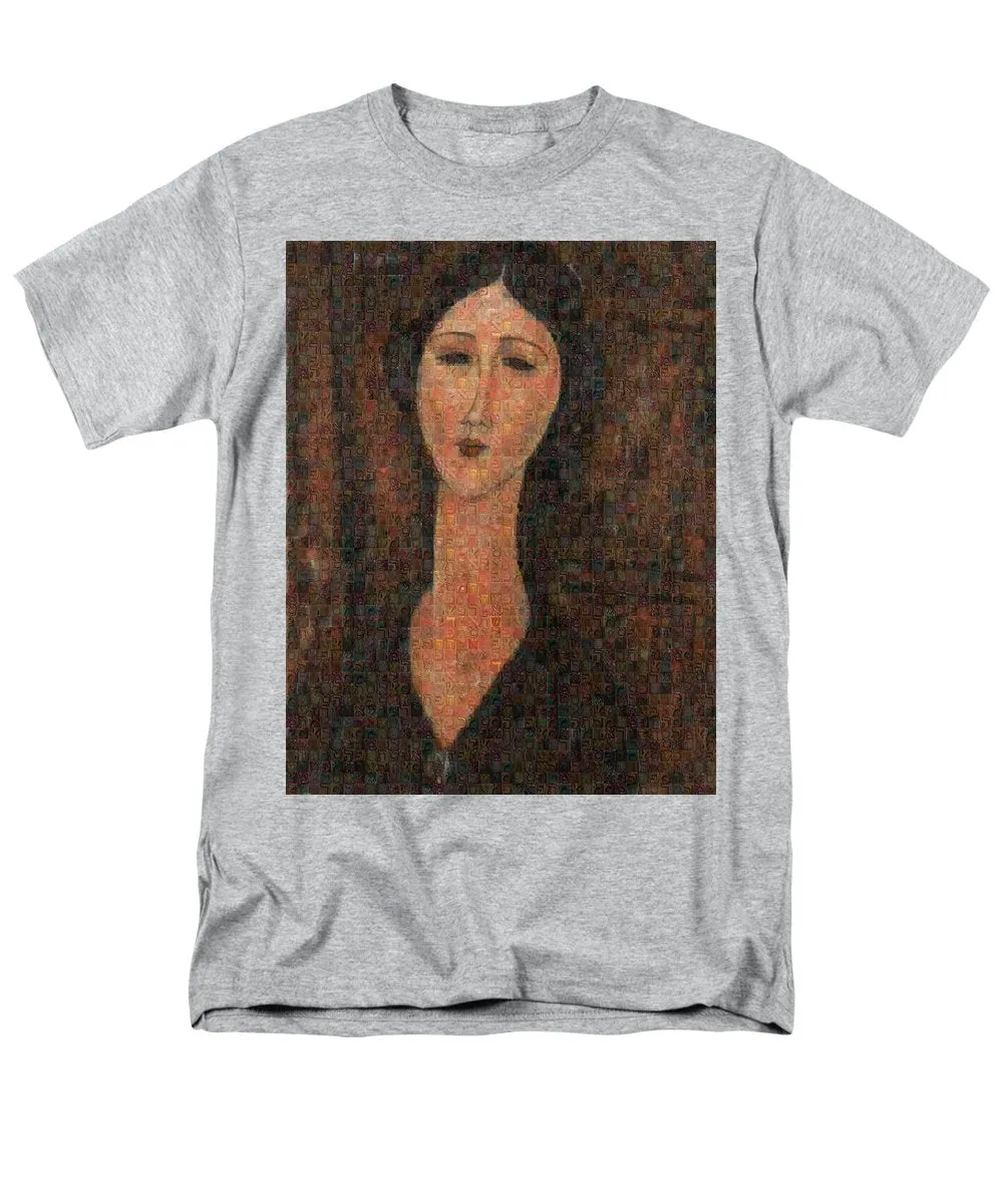 Tribute to Modigliani - 1 - Men's T-Shirt  (Regular Fit)