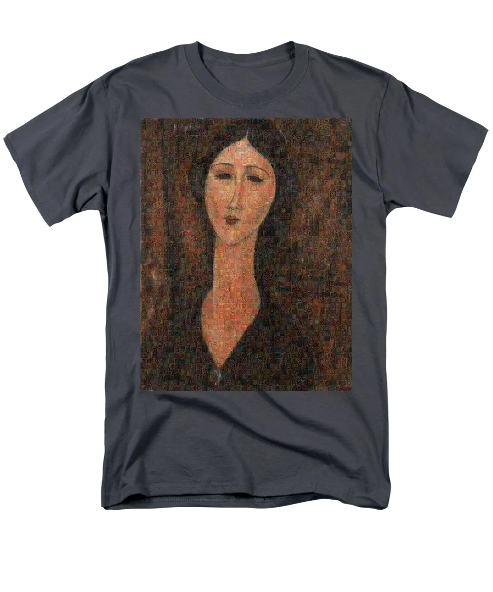 Tribute to Modigliani - 1 - Men's T-Shirt  (Regular Fit)