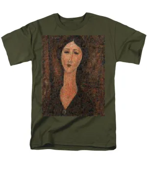Tribute to Modigliani - 1 - Men's T-Shirt  (Regular Fit)