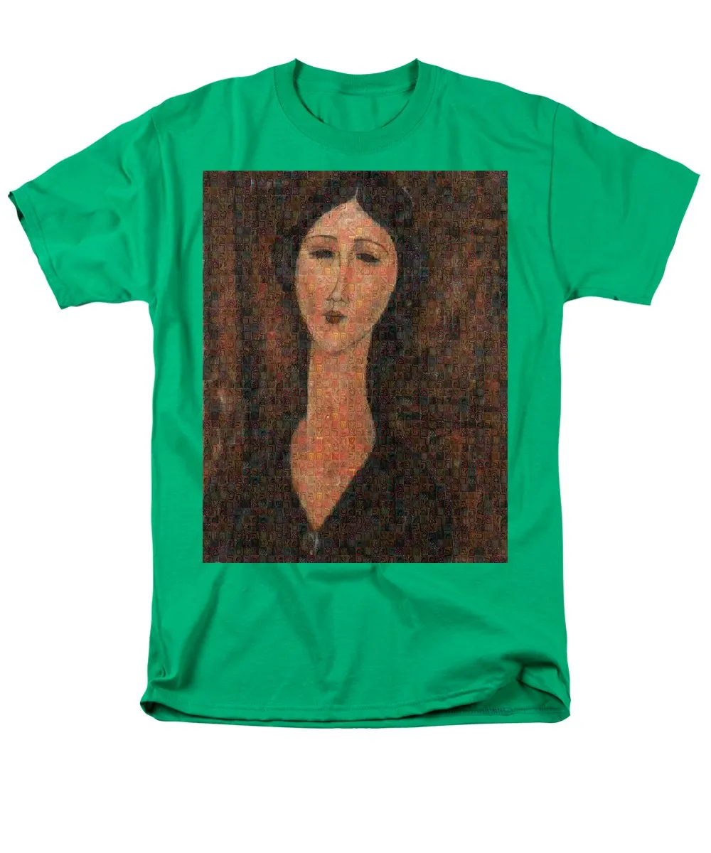 Tribute to Modigliani - 1 - Men's T-Shirt  (Regular Fit)
