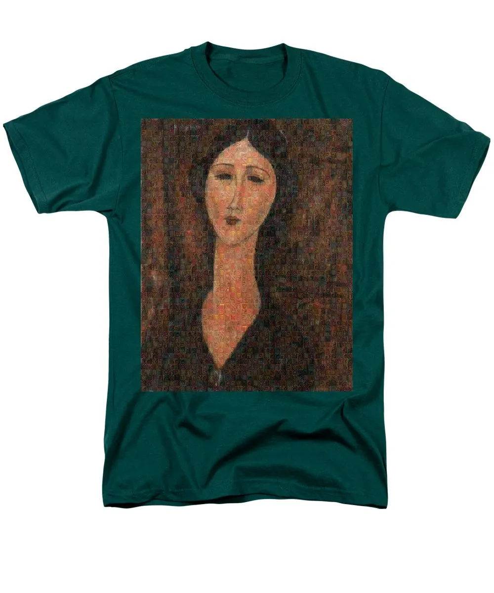Tribute to Modigliani - 1 - Men's T-Shirt  (Regular Fit)