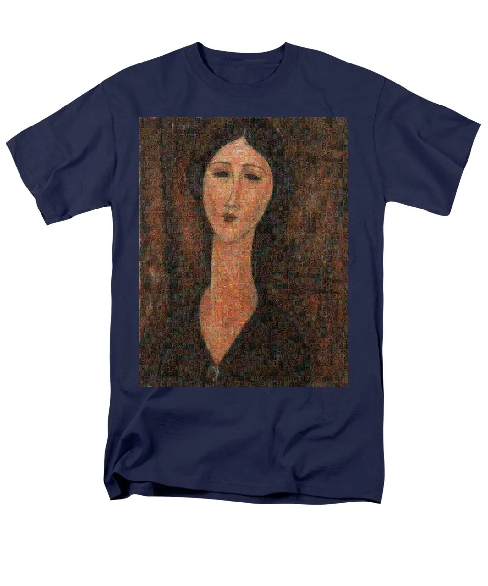 Tribute to Modigliani - 1 - Men's T-Shirt  (Regular Fit)