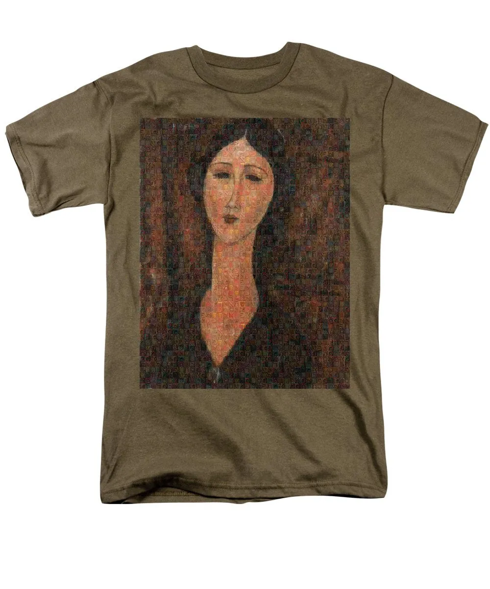 Tribute to Modigliani - 1 - Men's T-Shirt  (Regular Fit)