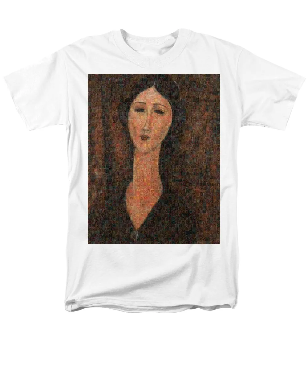 Tribute to Modigliani - 1 - Men's T-Shirt  (Regular Fit)