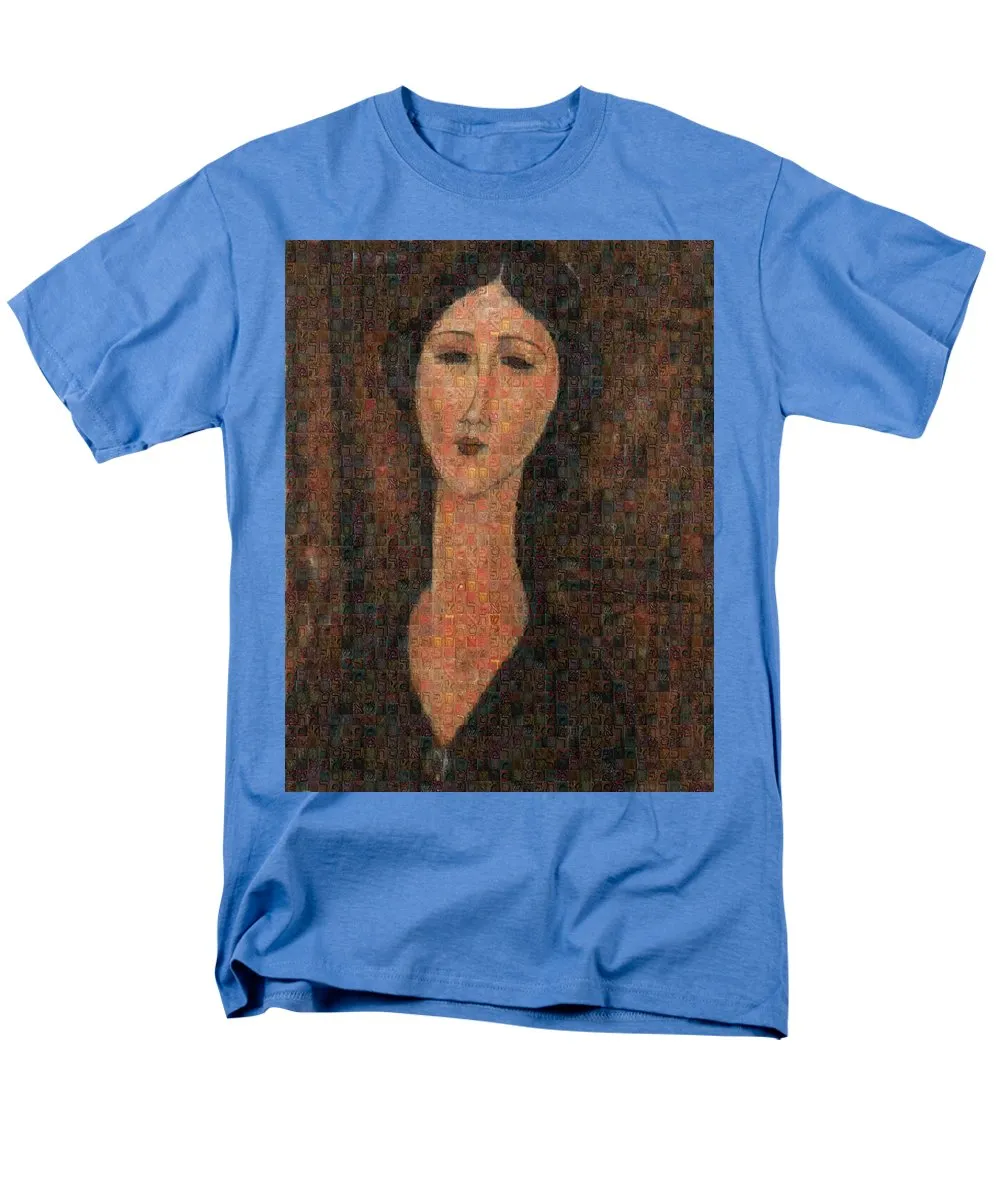 Tribute to Modigliani - 1 - Men's T-Shirt  (Regular Fit)