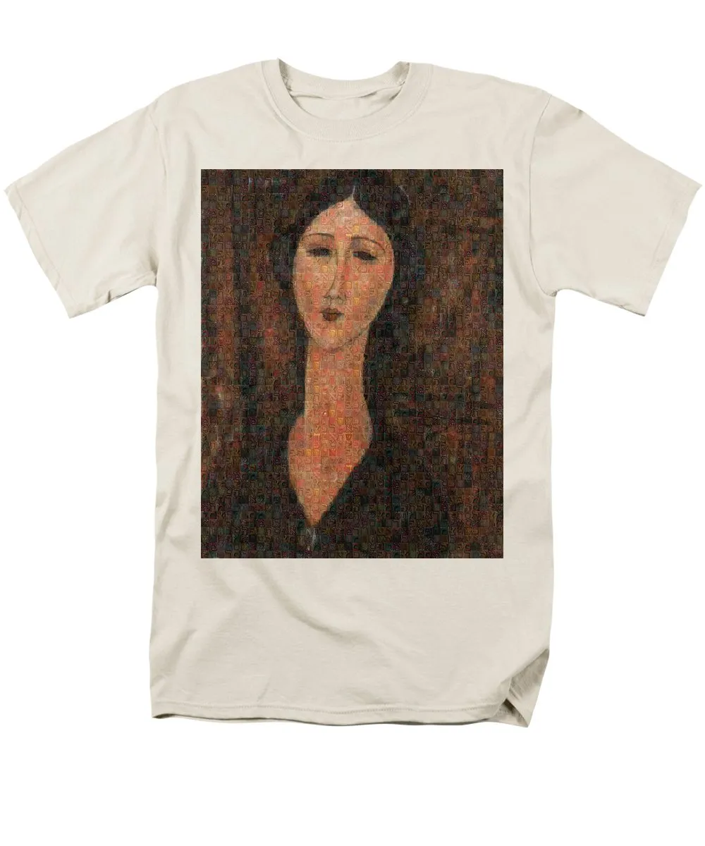 Tribute to Modigliani - 1 - Men's T-Shirt  (Regular Fit)