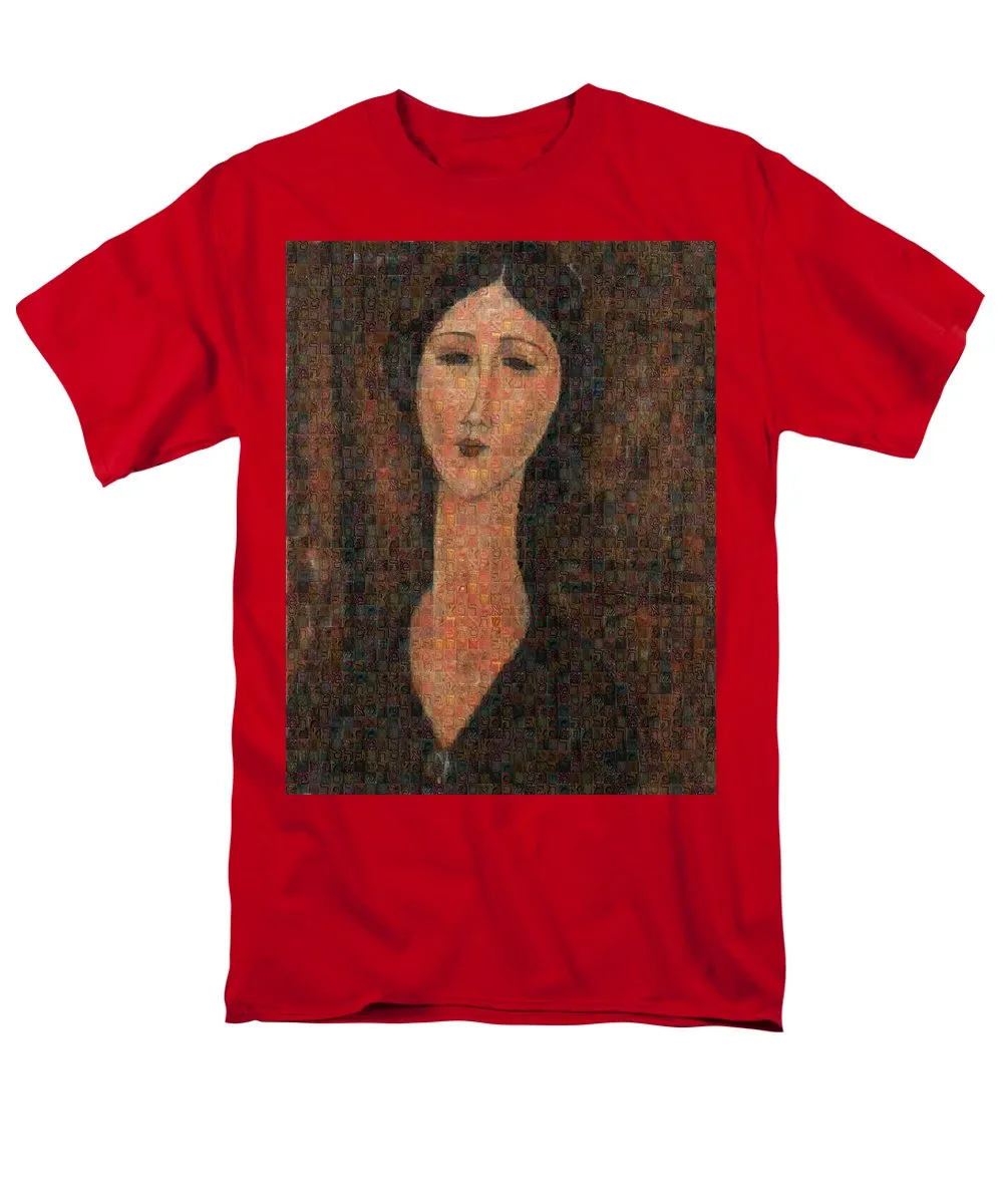 Tribute to Modigliani - 1 - Men's T-Shirt  (Regular Fit)