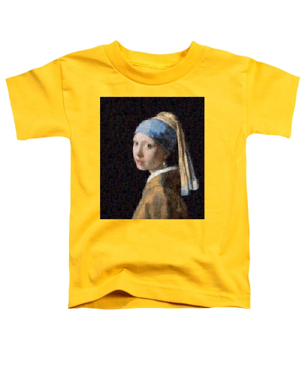 Tribute to Vermeer - Toddler T-Shirt