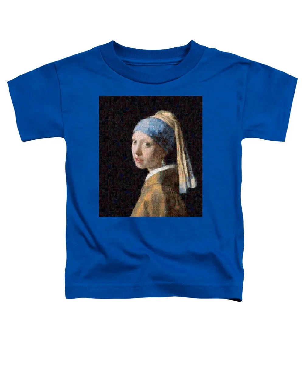 Tribute to Vermeer - Toddler T-Shirt