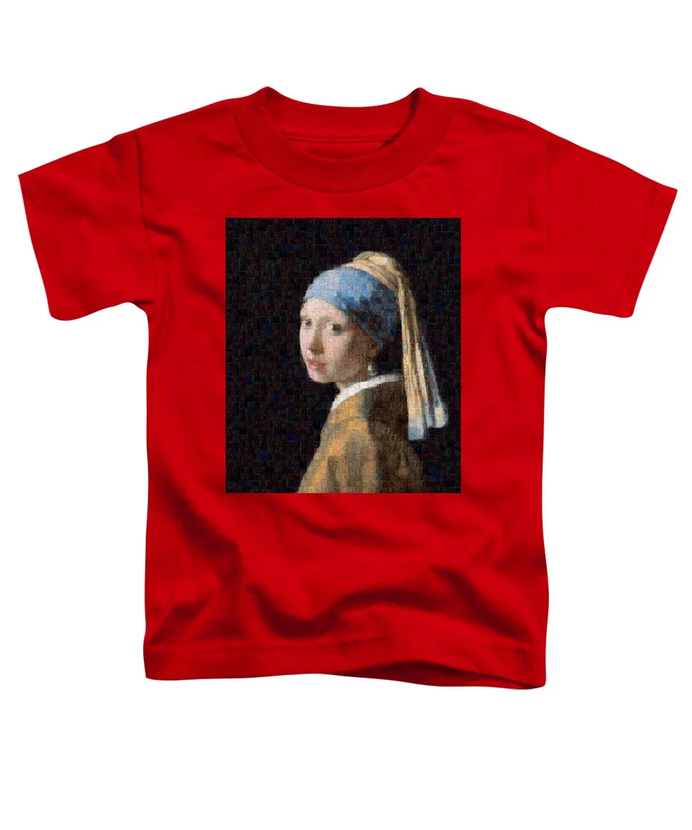 Tribute to Vermeer - Toddler T-Shirt