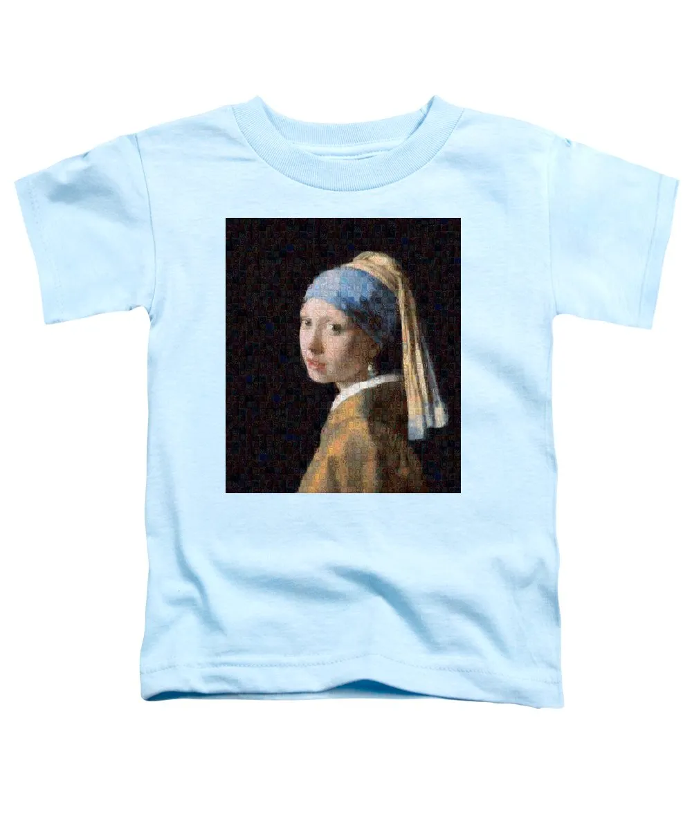 Tribute to Vermeer - Toddler T-Shirt