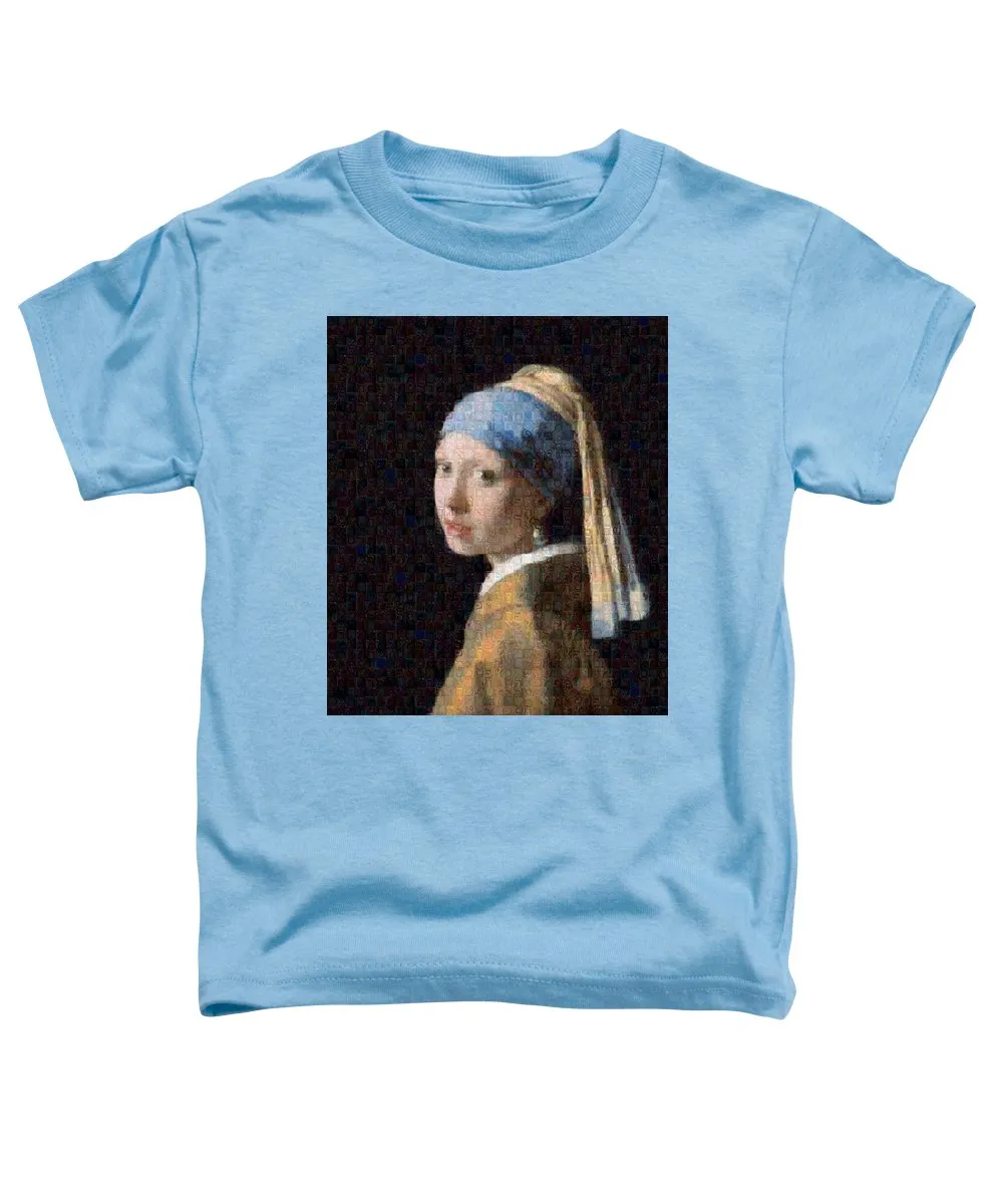Tribute to Vermeer - Toddler T-Shirt