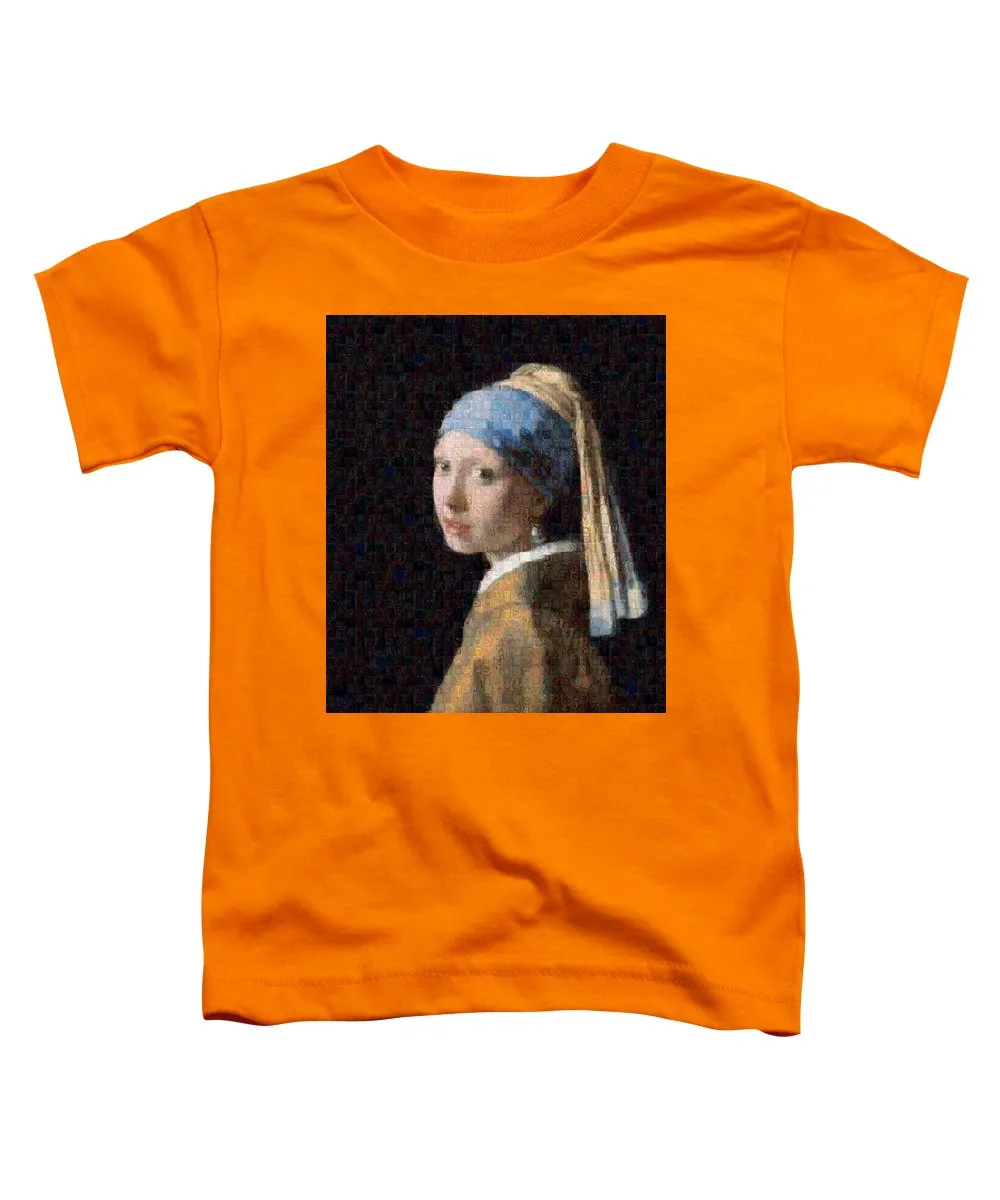 Tribute to Vermeer - Toddler T-Shirt