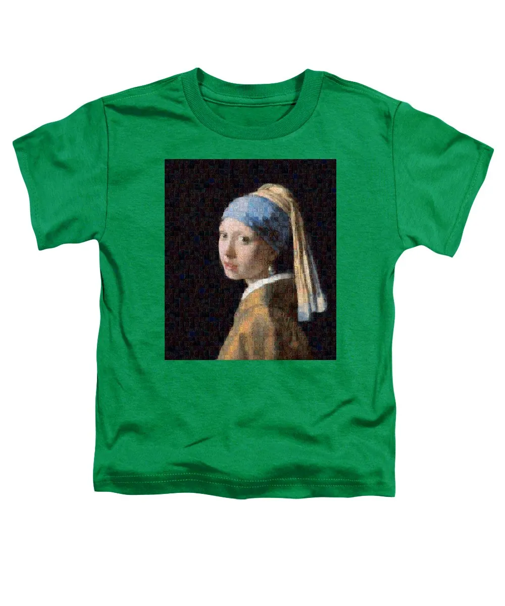 Tribute to Vermeer - Toddler T-Shirt