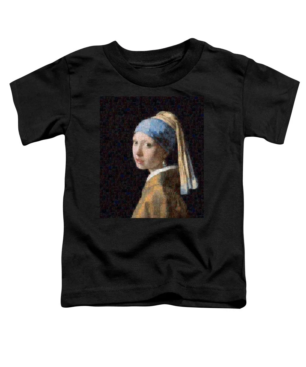 Tribute to Vermeer - Toddler T-Shirt