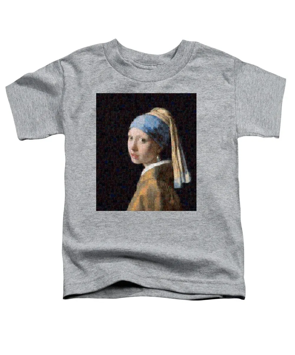 Tribute to Vermeer - Toddler T-Shirt