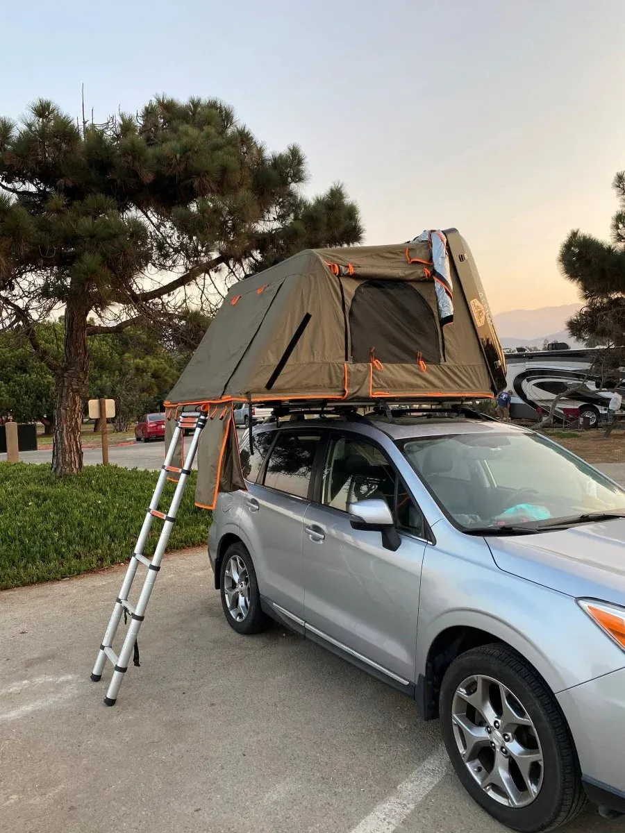 TUFF STUFF | Hard Top Side Open Tent Black 2 Person
