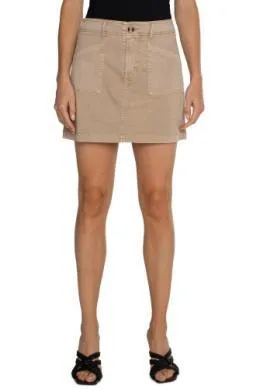 Twill Cargo Skort