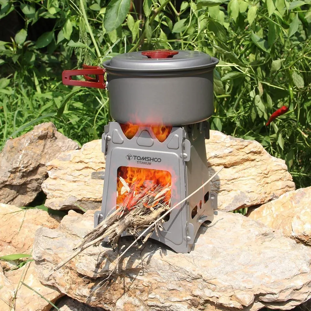 Ultralight Titanium Camping Stove