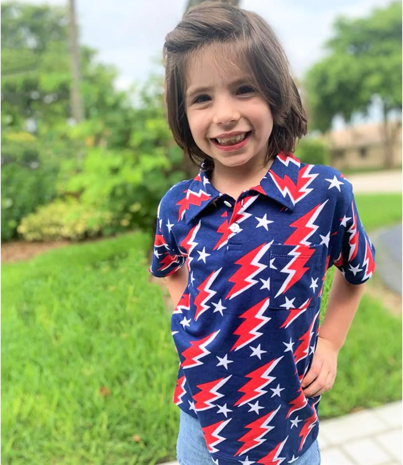 Unique Baby Moisture Wicking Kids Polo Shirts for Toddler Boys Polo Shirt
