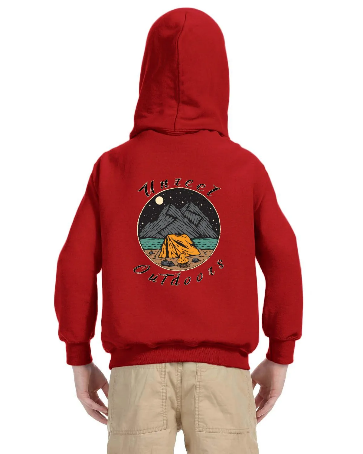 Unreel outdoors adventure awaits hoodie