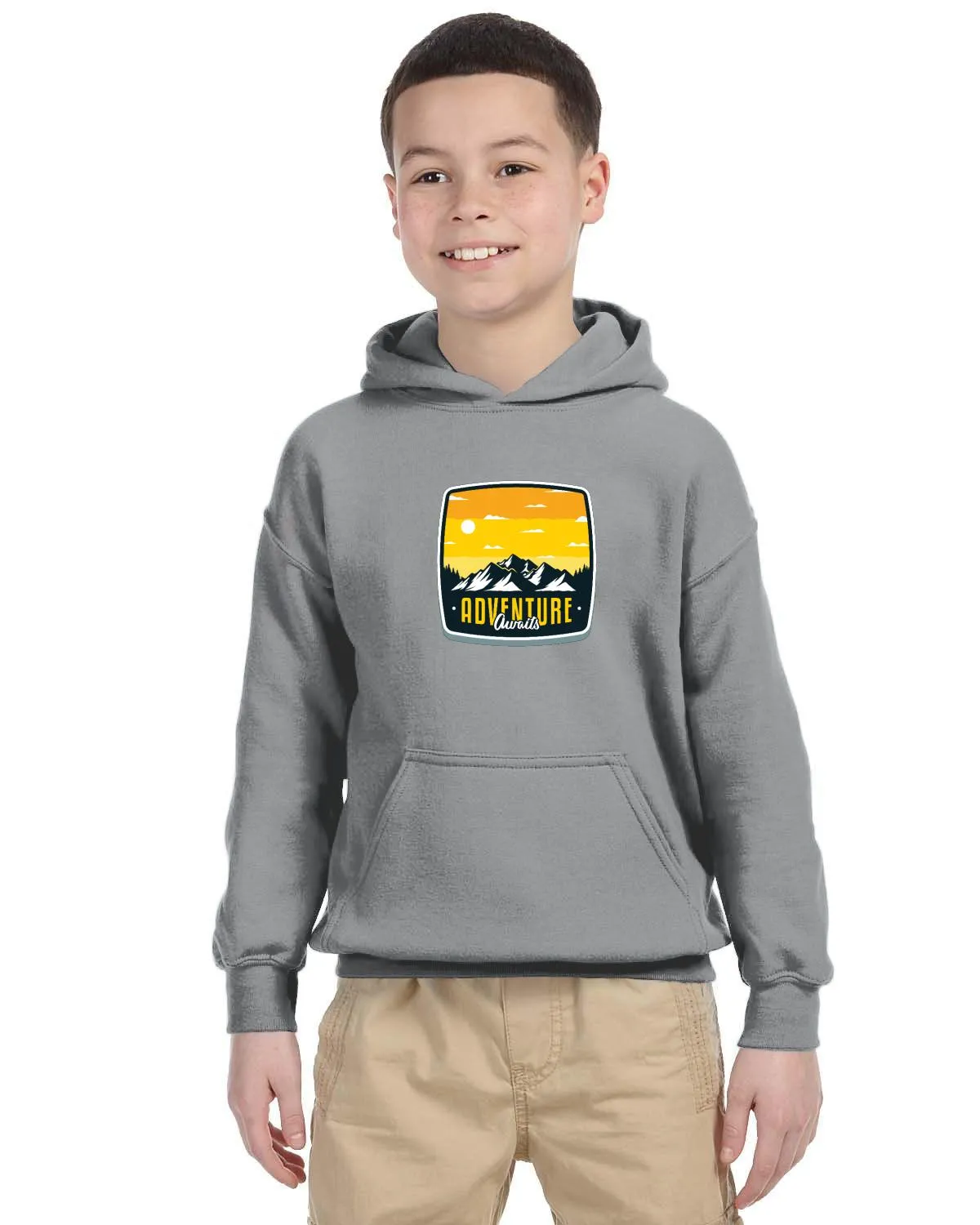 Unreel outdoors adventure awaits hoodie