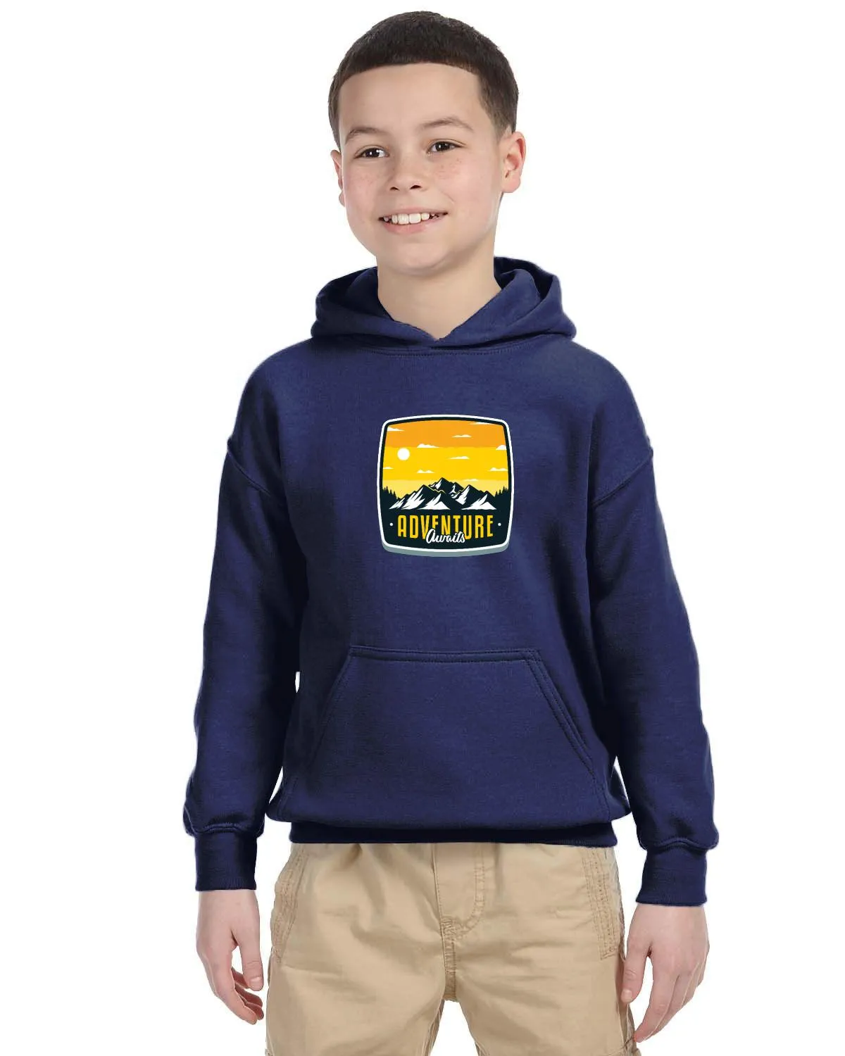 Unreel outdoors adventure awaits hoodie