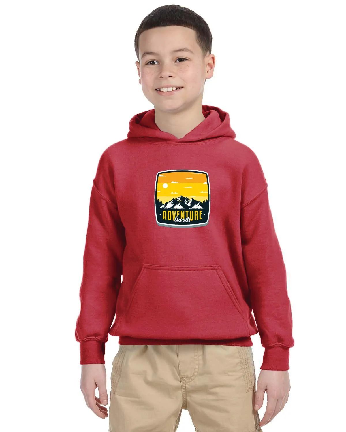 Unreel outdoors adventure awaits hoodie