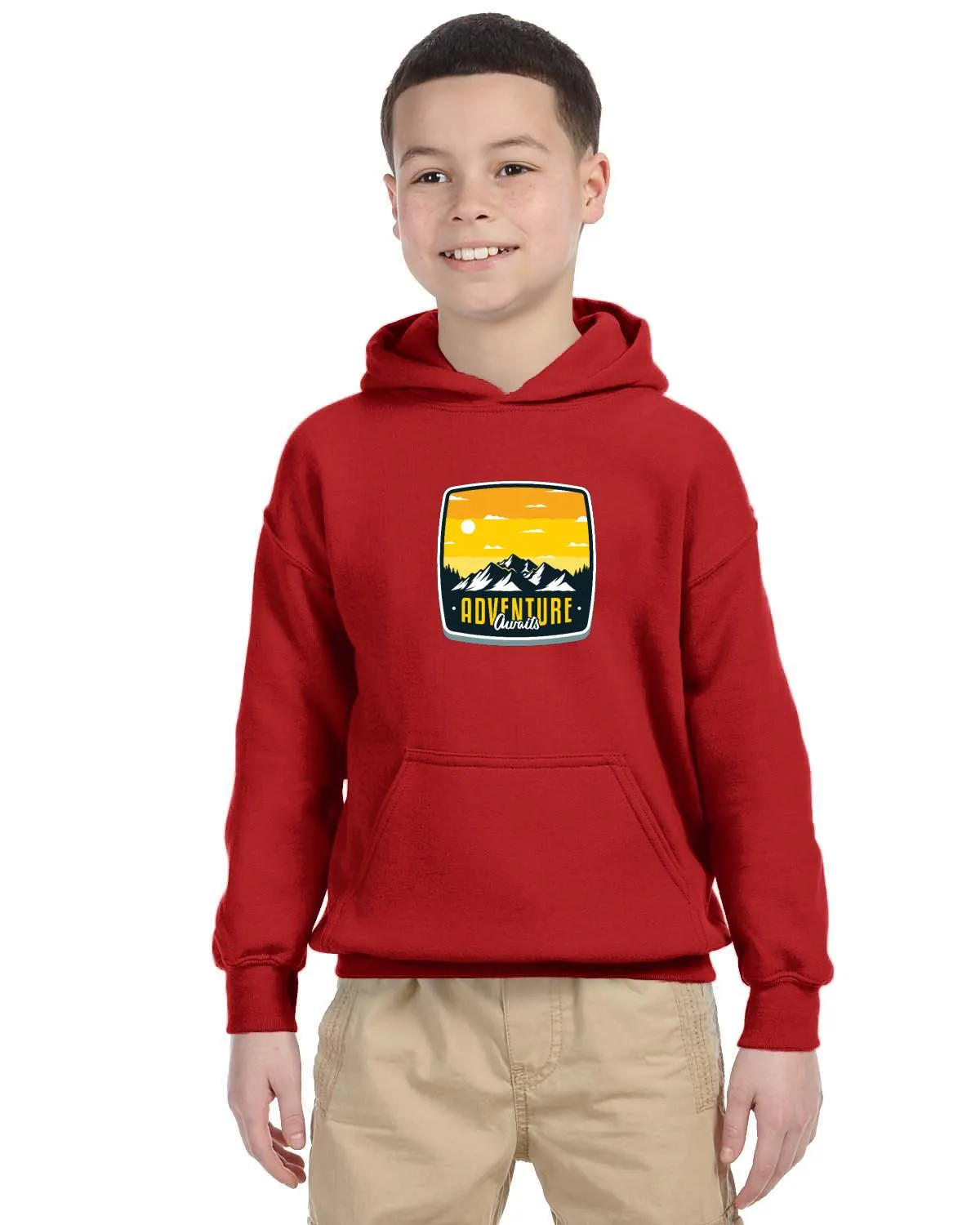 Unreel outdoors adventure awaits hoodie