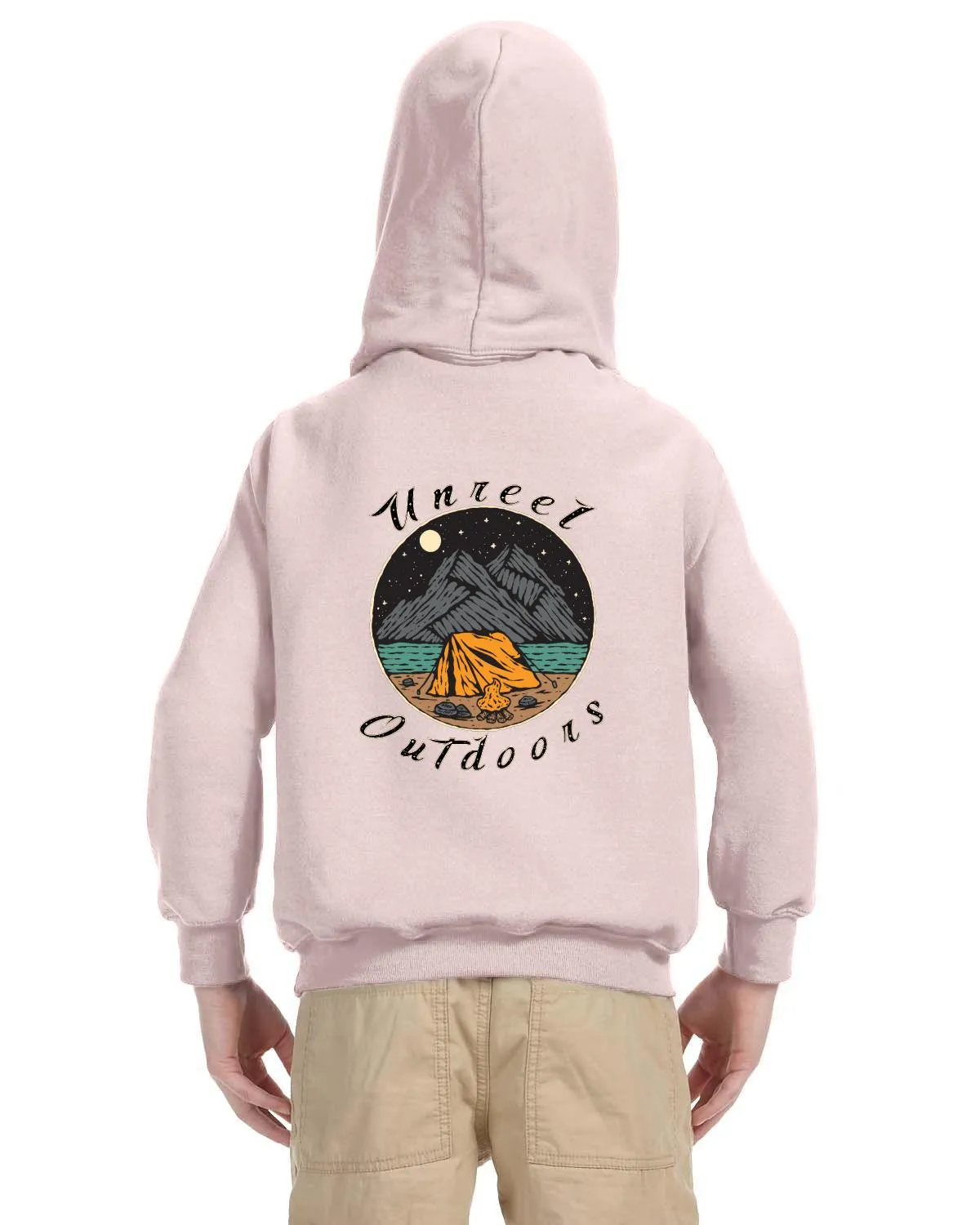 Unreel outdoors adventure awaits hoodie
