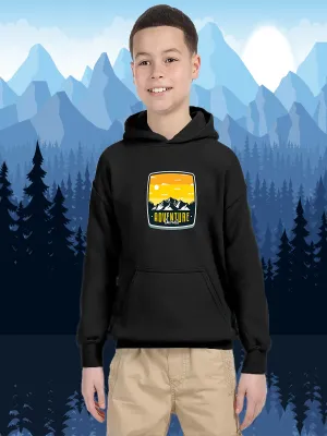 Unreel outdoors adventure awaits hoodie