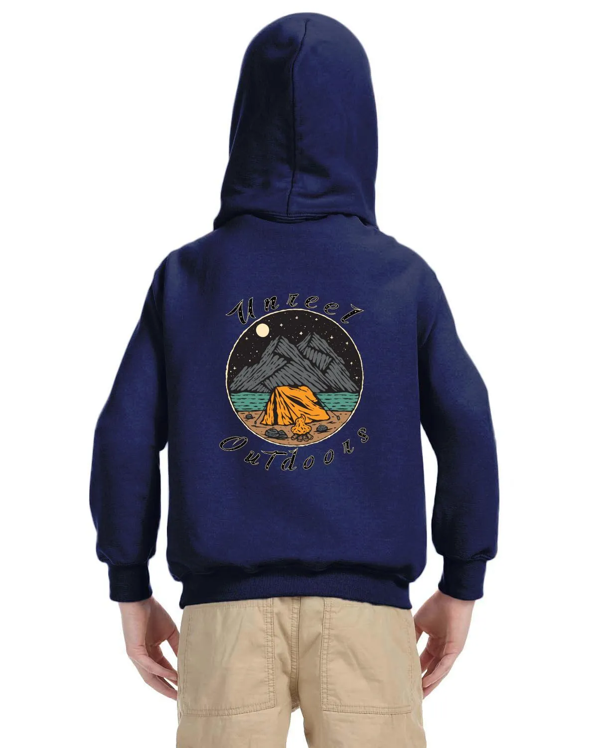 Unreel outdoors adventure awaits hoodie