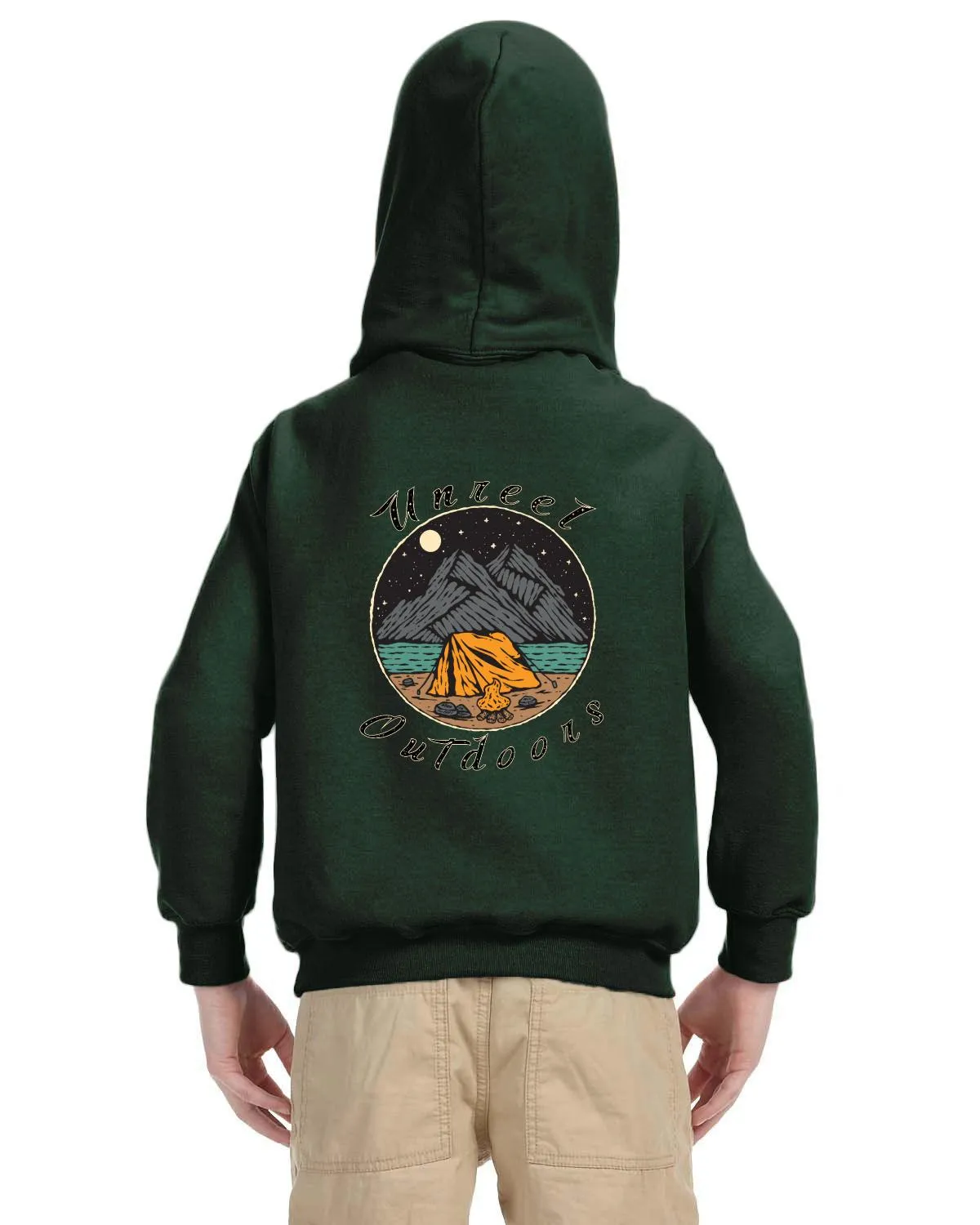 Unreel outdoors adventure awaits hoodie
