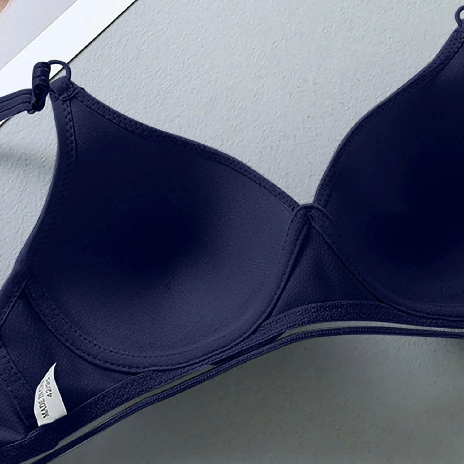 V Neck Wireless Bras for Women No Underwire Lightly Lift Womens Bras Soft Comfort Seamless Bralettes