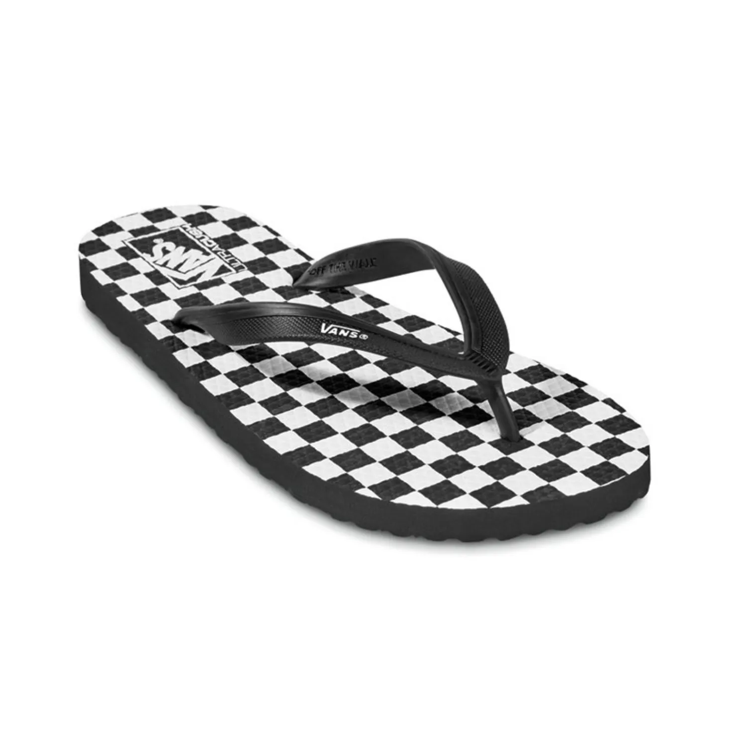 Vans Makena (Checkerboard) Black/True White - Men's