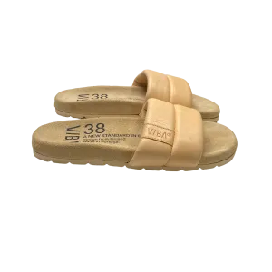 VIBAe Porto leather sandals, desert nude | 38