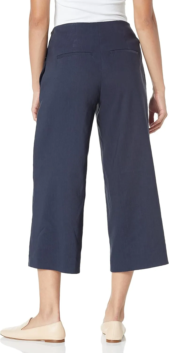 Vince Women's High Waist Crop Wide Leg
