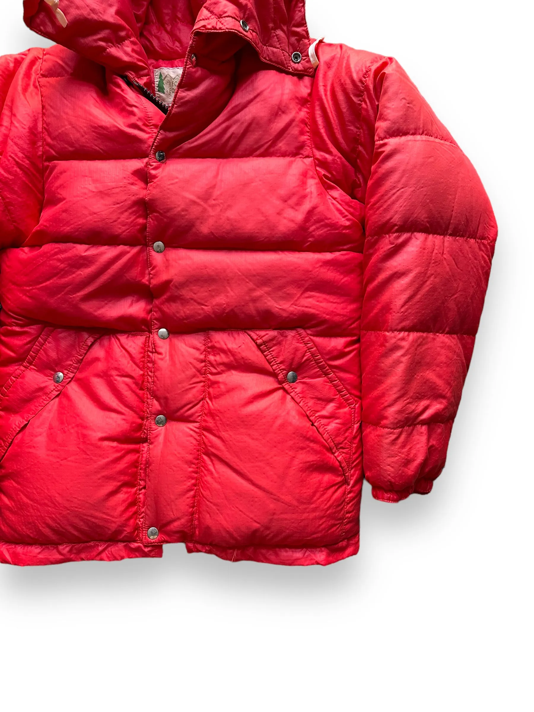 Vintage Red REI Goose Down Puffer Jacket SZ XS | Vintage Puffer Jacket Seattle | Barn Owl Vintage Seattle