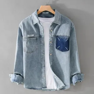 Vintage Retro Denim Shirt